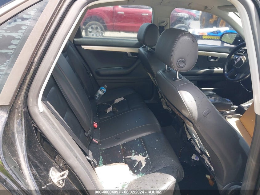 2007 Audi A4 2.0T VIN: WAUAF78E87A259266 Lot: 40004097