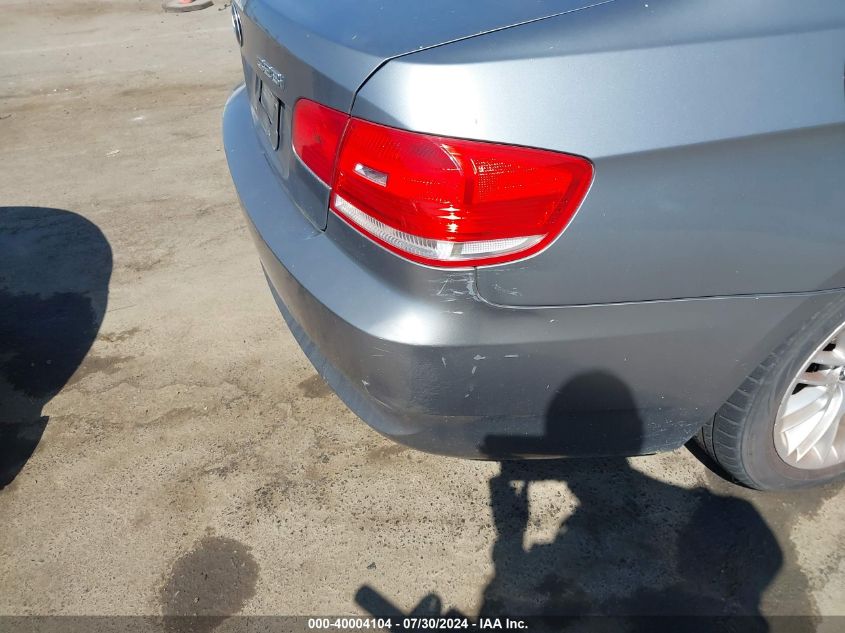 2007 BMW 328I VIN: WBAWV13567PK49569 Lot: 40004104