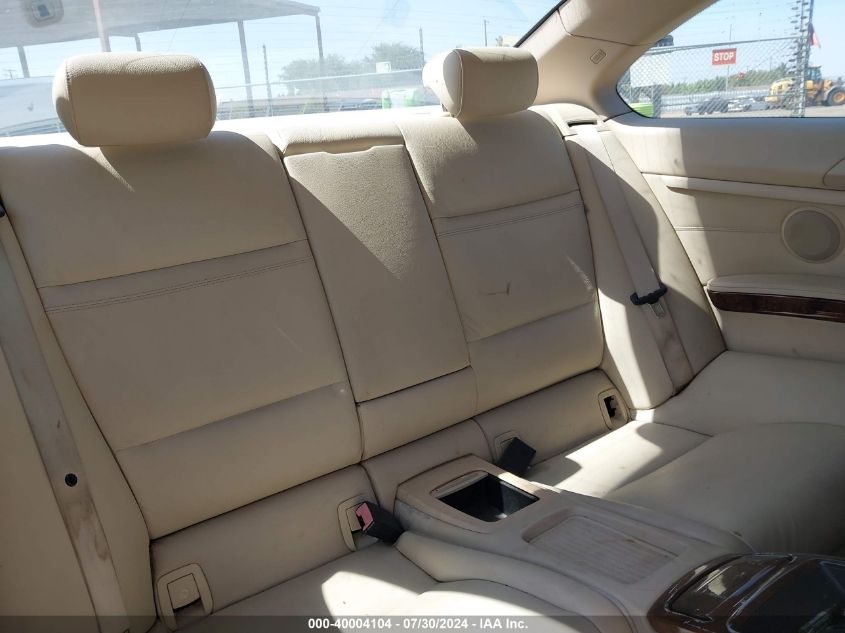 2007 BMW 328I VIN: WBAWV13567PK49569 Lot: 40004104