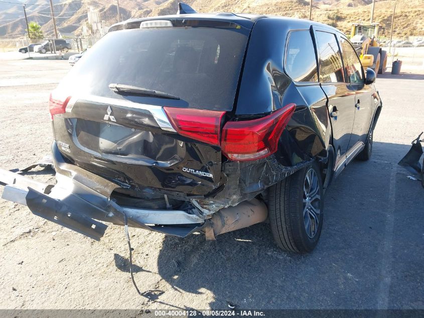 2018 Mitsubishi Outlander Es VIN: JA4AD2A31JZ043007 Lot: 40004128