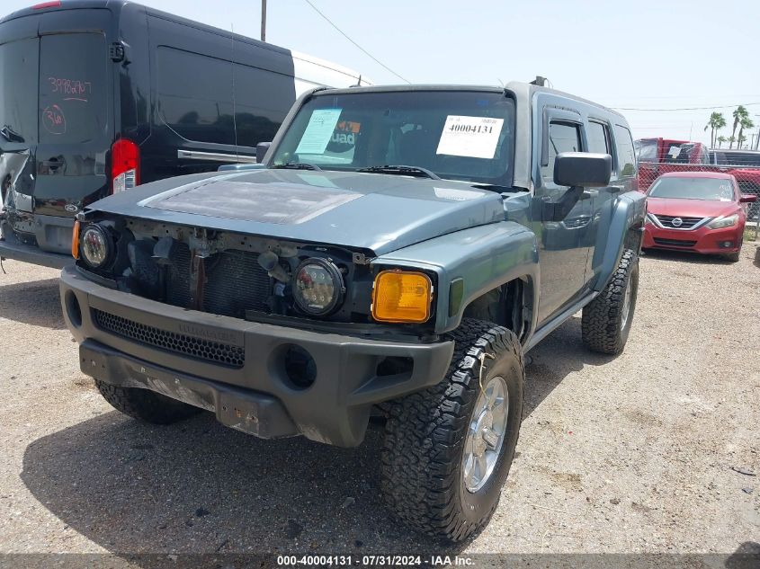 2007 Hummer H3 VIN: 5GTDN13E478127581 Lot: 40004131