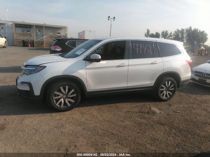 2021 Honda Pilot Awd Ex VIN: 5FNYF6H34MB082678 Lot: 40004142