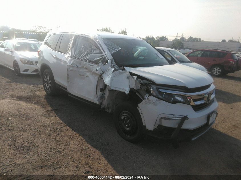 2021 Honda Pilot Awd Ex VIN: 5FNYF6H34MB082678 Lot: 40004142