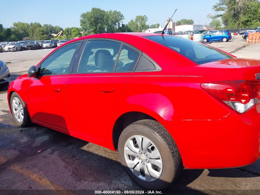 2014 Chevrolet Cruze Ls Auto VIN: 1G1PA5SH2E7181363 Lot: 40004150