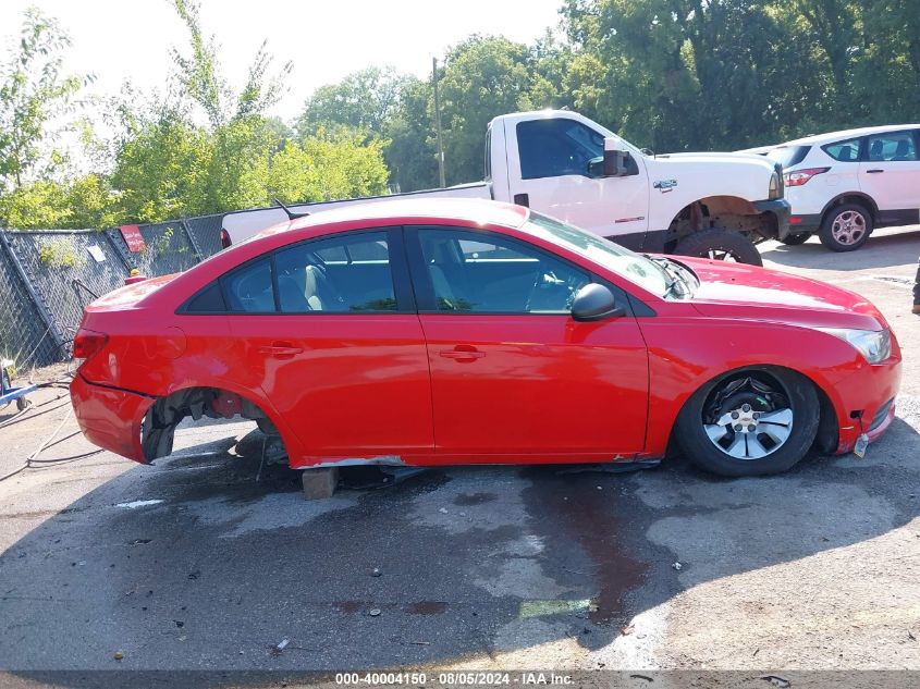 2014 Chevrolet Cruze Ls Auto VIN: 1G1PA5SH2E7181363 Lot: 40004150