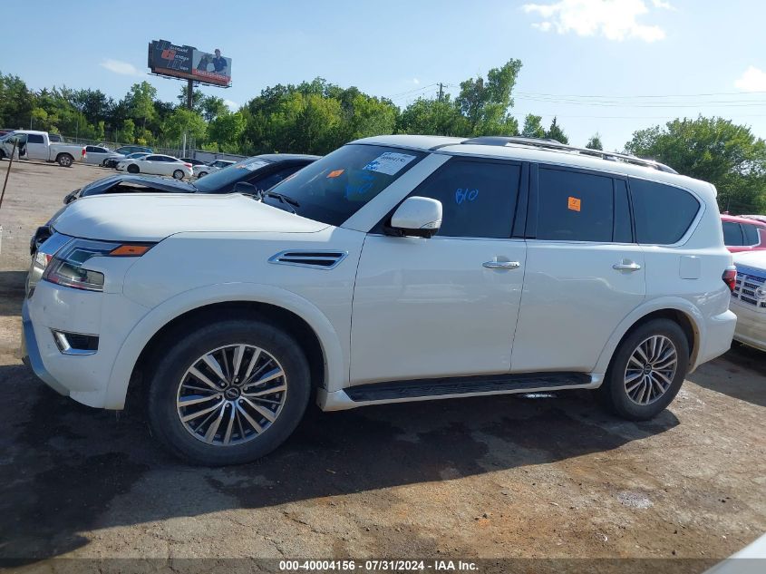 2023 Nissan Armada Sl 4Wd VIN: JN8AY2BD3P9691866 Lot: 40004156