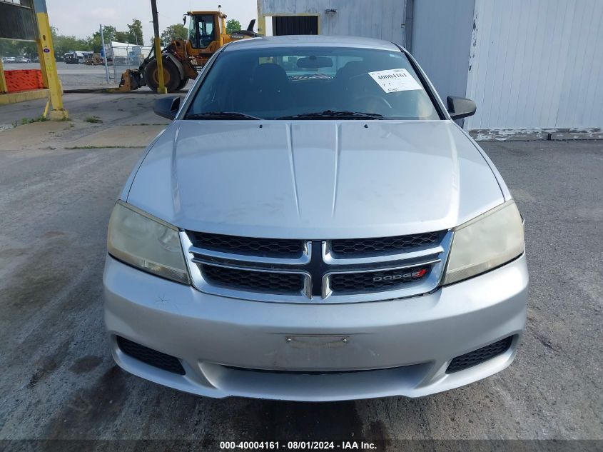 2012 Dodge Avenger Se VIN: 1C3CDZABXCN193744 Lot: 40004161