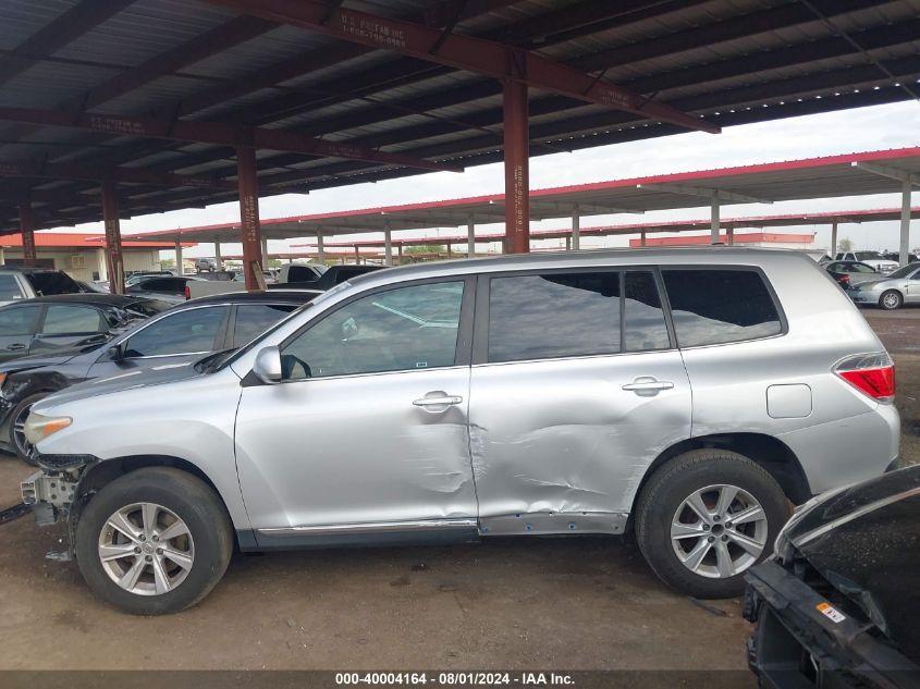 2012 Toyota Highlander VIN: 5TDZA3EH5CS021805 Lot: 40004164