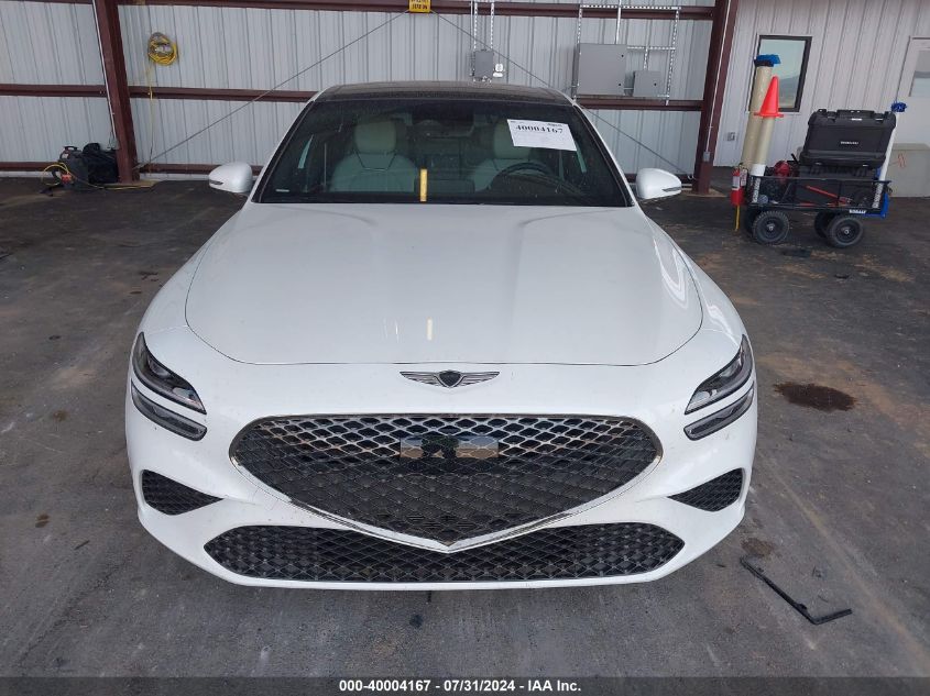 2024 Genesis G70 2.5T Awd VIN: KMTG34SC0RU138522 Lot: 40004167