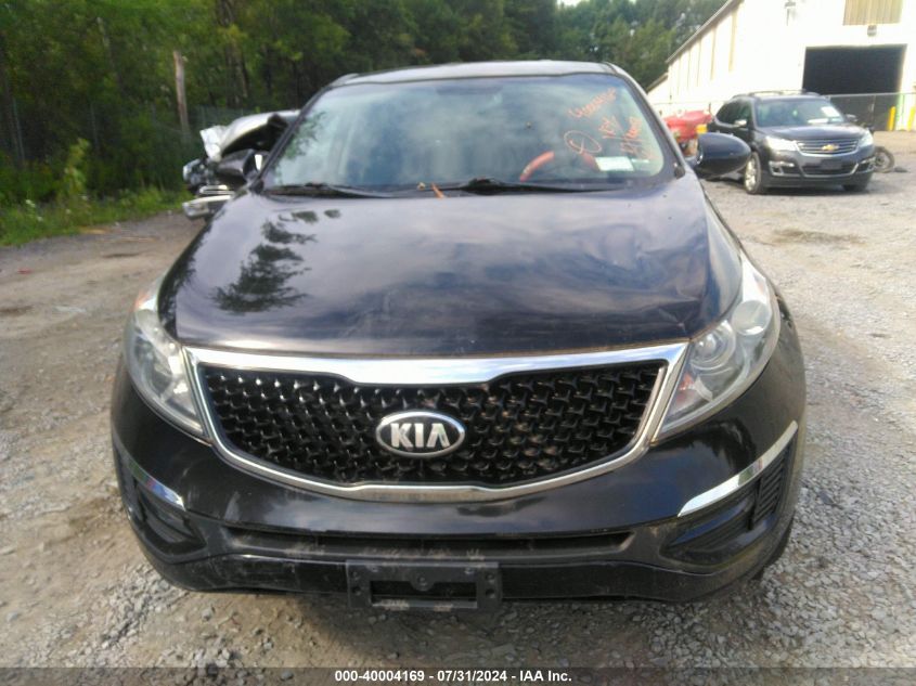 2014 Kia Sportage Lx VIN: KNDPB3AC8E7567798 Lot: 40004169