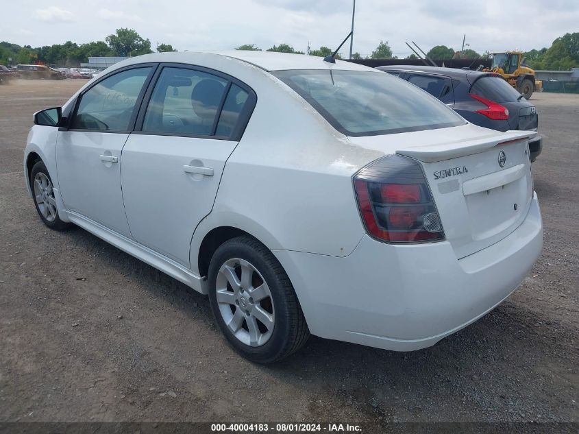 3N1AB6AP3BL677954 | 2011 NISSAN SENTRA