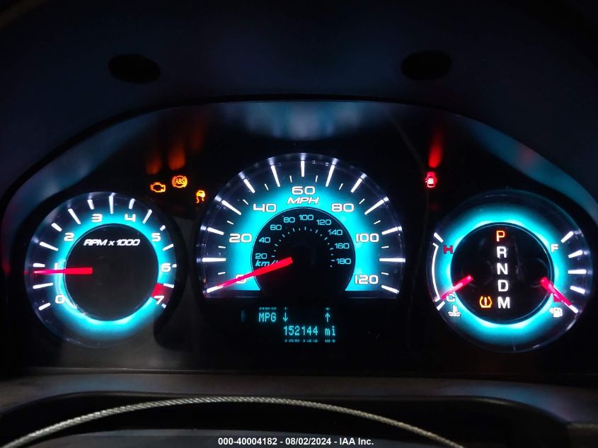 2012 Ford Fusion Sel VIN: 3FAHP0JG8CR310501 Lot: 40004182