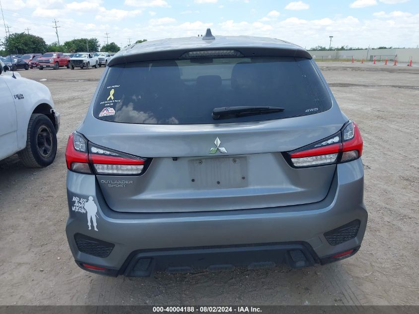 2021 Mitsubishi Outlander Sport 2.0 Es Awc VIN: JA4ARUAU4MU035121 Lot: 40004188