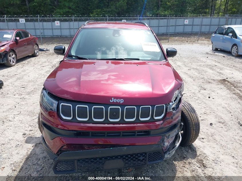 2022 JEEP COMPASS LATITUDE 4X4 - 3C4NJDBBXNT118592