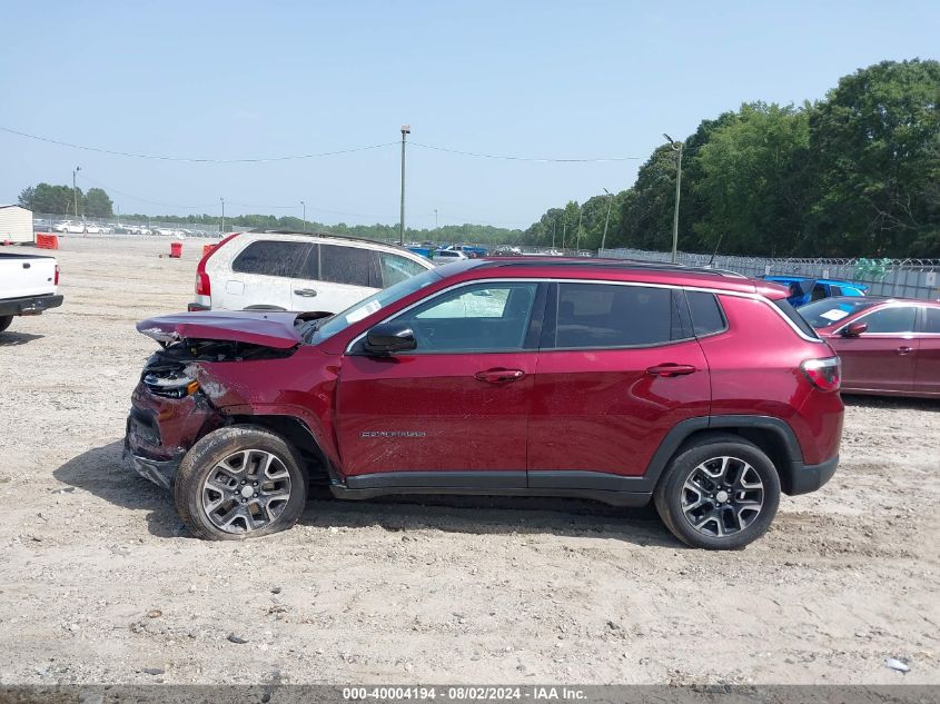 2022 JEEP COMPASS LATITUDE 4X4 - 3C4NJDBBXNT118592