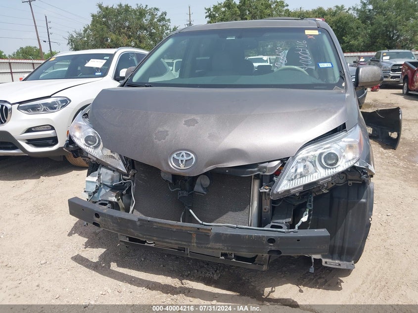 2011 Toyota Sienna Xle V6 VIN: 5TDYK3DC6BS005271 Lot: 40004216