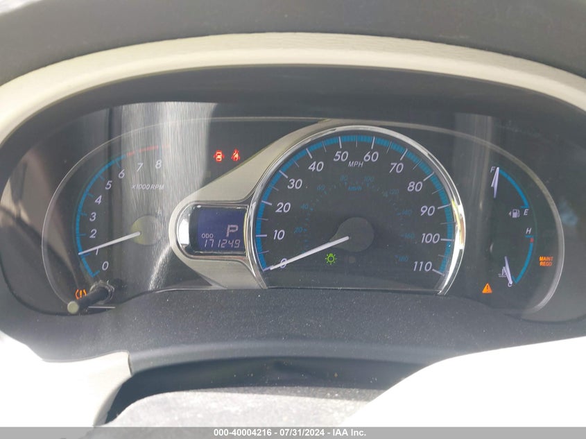 2011 Toyota Sienna Xle V6 VIN: 5TDYK3DC6BS005271 Lot: 40004216