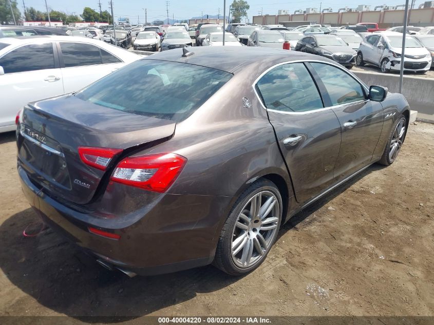 2016 Maserati Ghibli VIN: ZAM57XSA1G1183117 Lot: 40004220