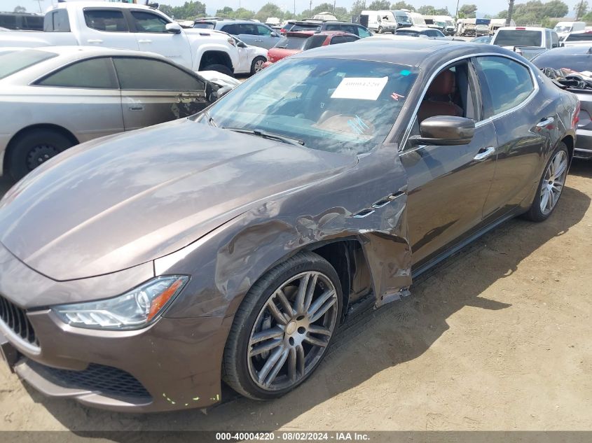 2016 Maserati Ghibli VIN: ZAM57XSA1G1183117 Lot: 40004220