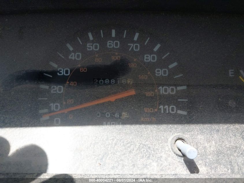 1991 Toyota Pickup 1/2 Ton Sht Wheelbase Dlx VIN: JT4RN01P8M7044247 Lot: 40004221