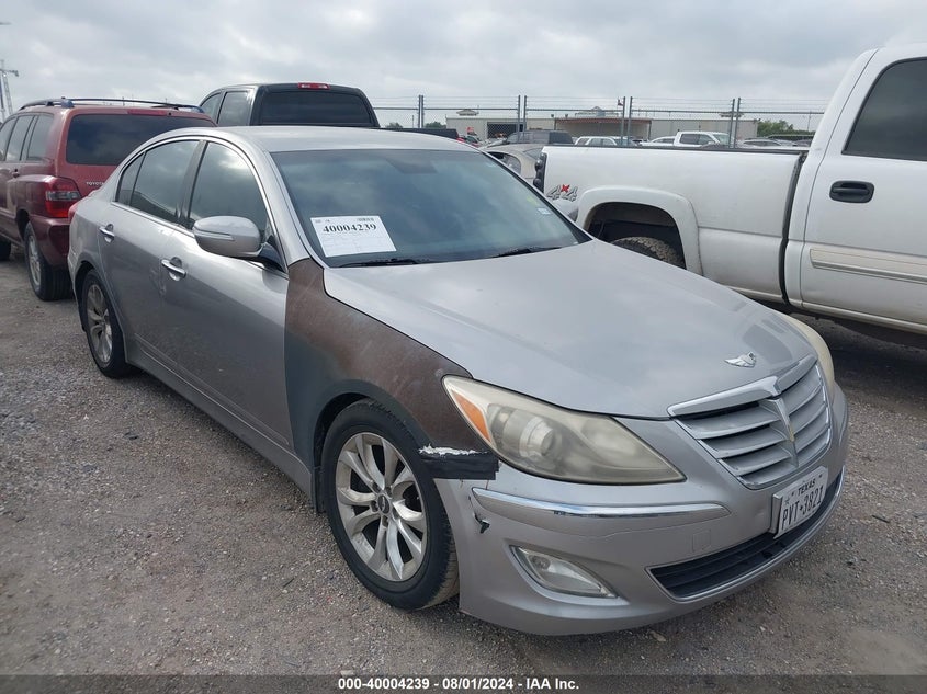 2012 Hyundai Genesis 3.8 VIN: KMHGC4DD5CU189408 Lot: 40004239