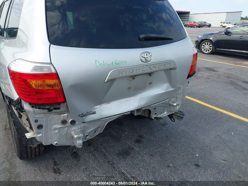 2010 Toyota Highlander Base V6 VIN: 5TDZK3EH1AS012710 Lot: 40004243