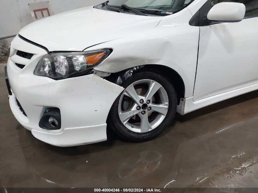 2011 Toyota Corolla S VIN: 2T1BU4EE1BC648772 Lot: 40004246