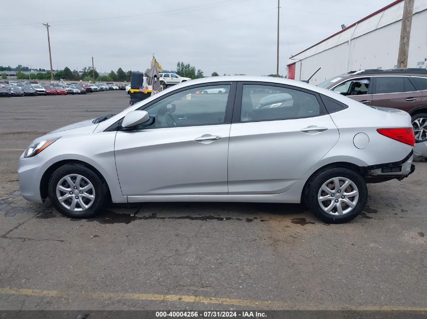 2013 Hyundai Accent Gls VIN: KMHCT4AE5DU370280 Lot: 40004256