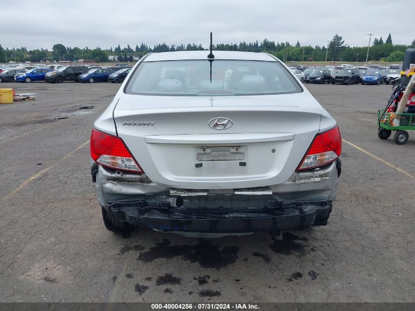 2013 Hyundai Accent Gls VIN: KMHCT4AE5DU370280 Lot: 40004256