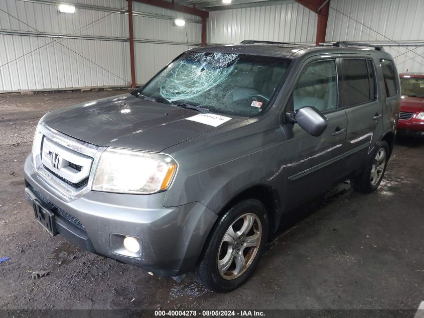 2011 Honda Pilot Ex-L VIN: 5FNYF4H57BB066347 Lot: 40004278