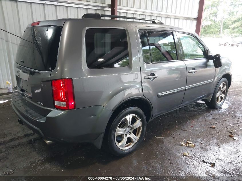 2011 Honda Pilot Ex-L VIN: 5FNYF4H57BB066347 Lot: 40004278