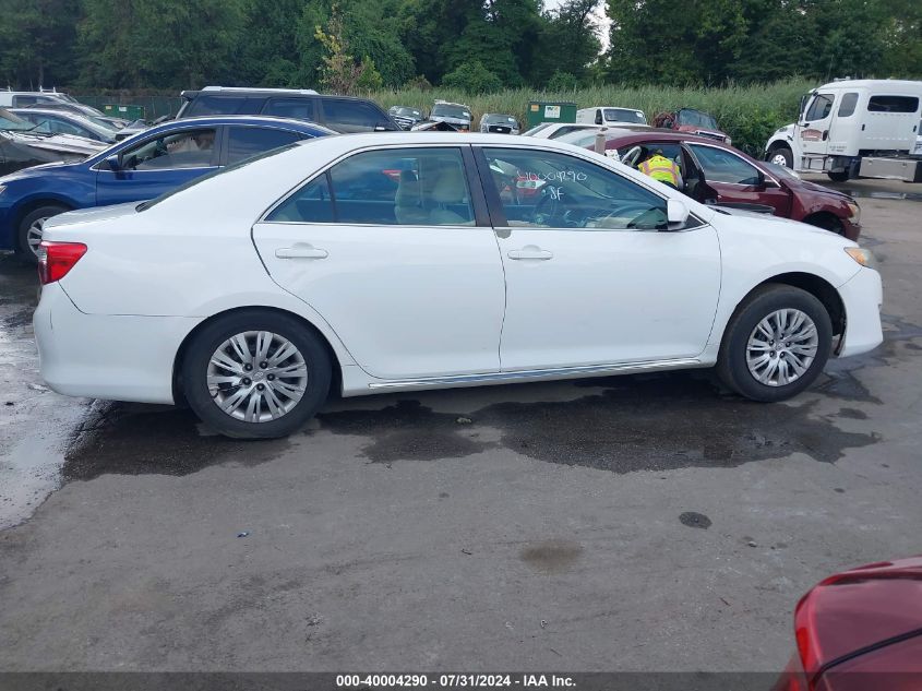 2014 Toyota Camry Le VIN: 4T4BF1FKXER385431 Lot: 40004290