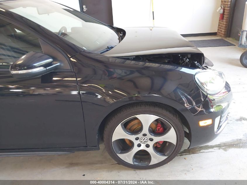 2011 Volkswagen Gti 2-Door VIN: WVWFD7AJ7BW145129 Lot: 40004314