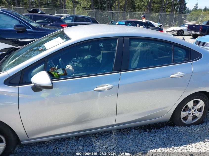 2018 Chevrolet Cruze Ls Auto VIN: 1G1BC5SM5J7132458 Lot: 40004315