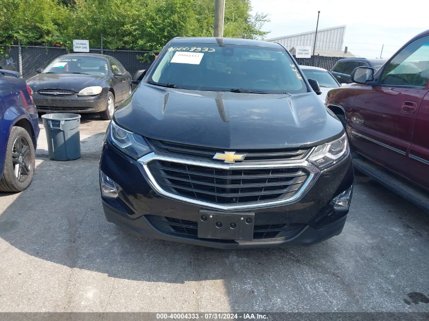 2020 Chevrolet Equinox Fwd Ls VIN: 2GNAXHEVXL6101830 Lot: 40004333