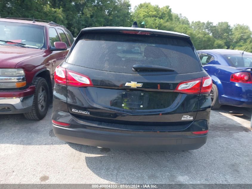 2020 Chevrolet Equinox Fwd Ls VIN: 2GNAXHEVXL6101830 Lot: 40004333