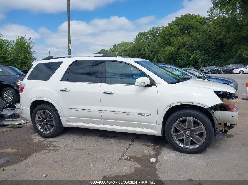 2012 GMC Acadia Denali VIN: 1GKKVTED6CJ394467 Lot: 40004343