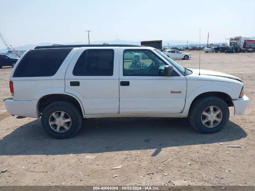 1GHDT13W112142808 2001 Oldsmobile Bravada