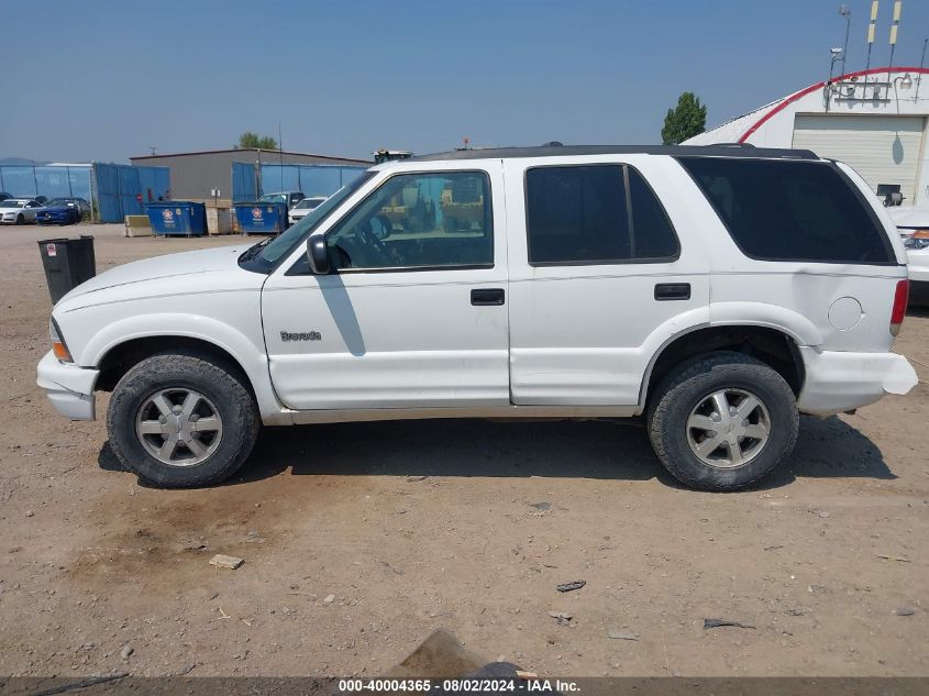 2001 Oldsmobile Bravada VIN: 1GHDT13W112142808 Lot: 40004365