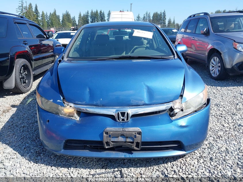 2008 Honda Civic Sdn Lx VIN: 1HGFA16558L028873 Lot: 40004377