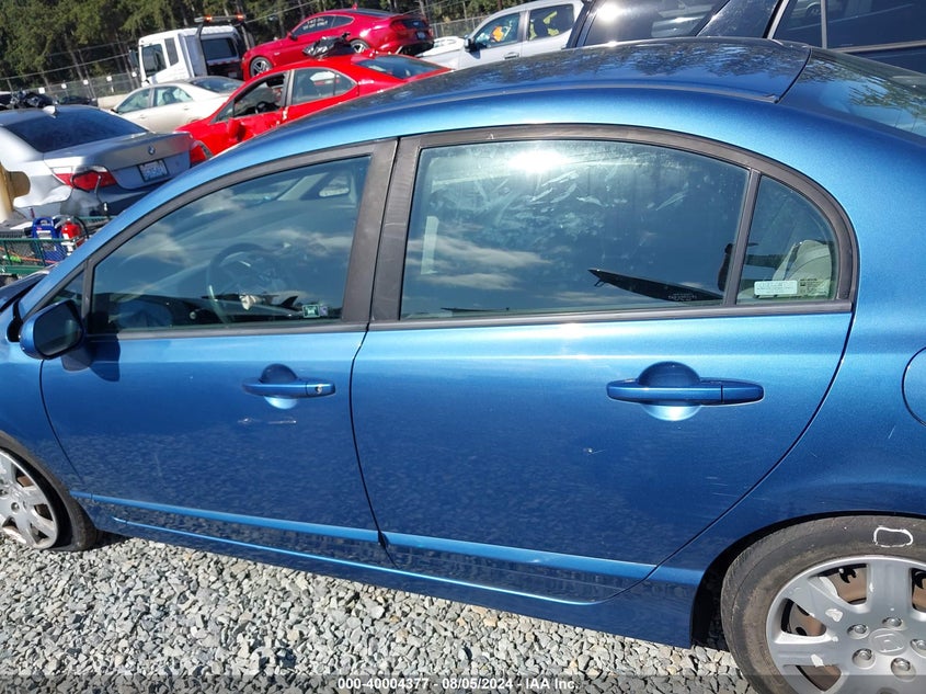 2008 Honda Civic Sdn Lx VIN: 1HGFA16558L028873 Lot: 40004377