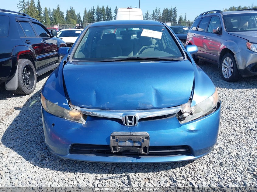2008 Honda Civic Sdn Lx VIN: 1HGFA16558L028873 Lot: 40004377