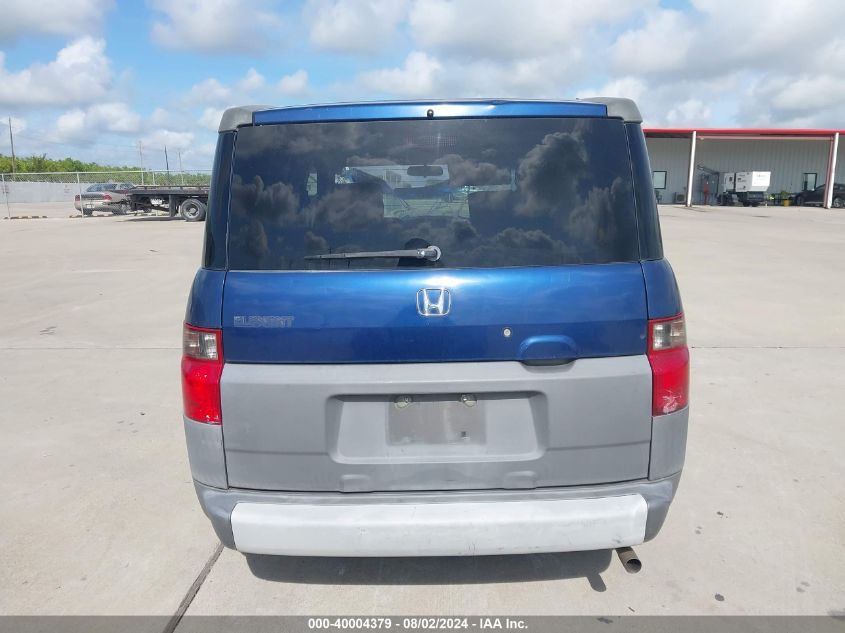 2003 Honda Element Ex VIN: 5J6YH18533L002498 Lot: 40004379