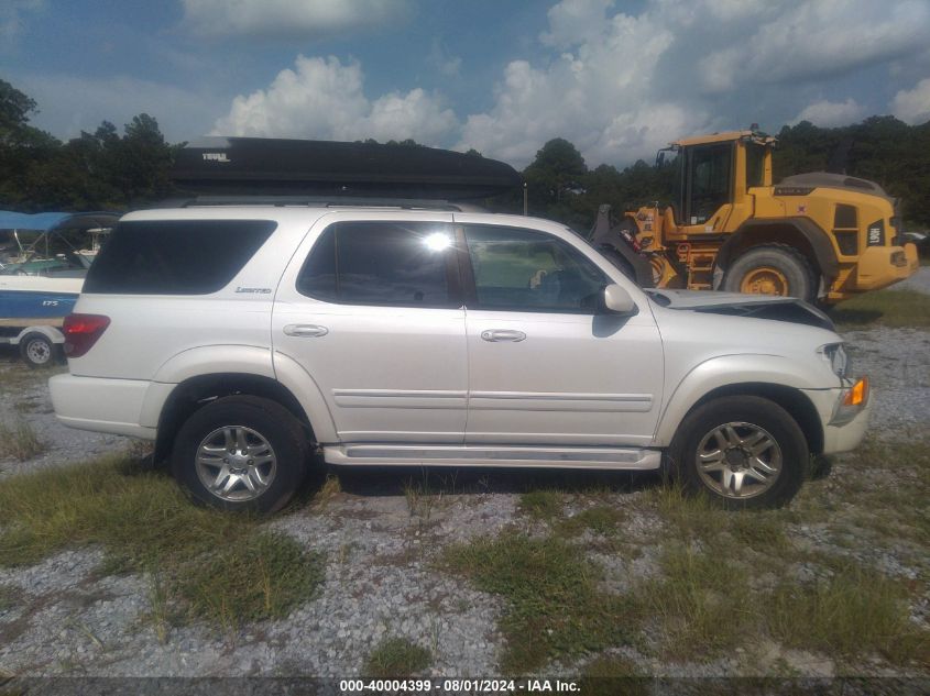 2006 Toyota Sequoia Limited V8 VIN: 5TDBT48A66S271624 Lot: 40004399