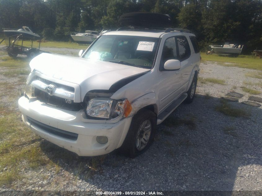 2006 Toyota Sequoia Limited V8 VIN: 5TDBT48A66S271624 Lot: 40004399