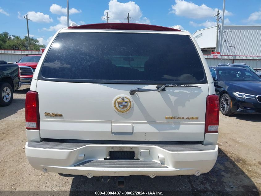 2003 Cadillac Escalade Standard VIN: 1GYEC63T73R256135 Lot: 40004407