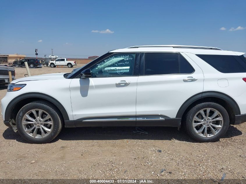 2021 Ford Explorer Limited VIN: 1FMSK7FH4MGB52588 Lot: 40004433