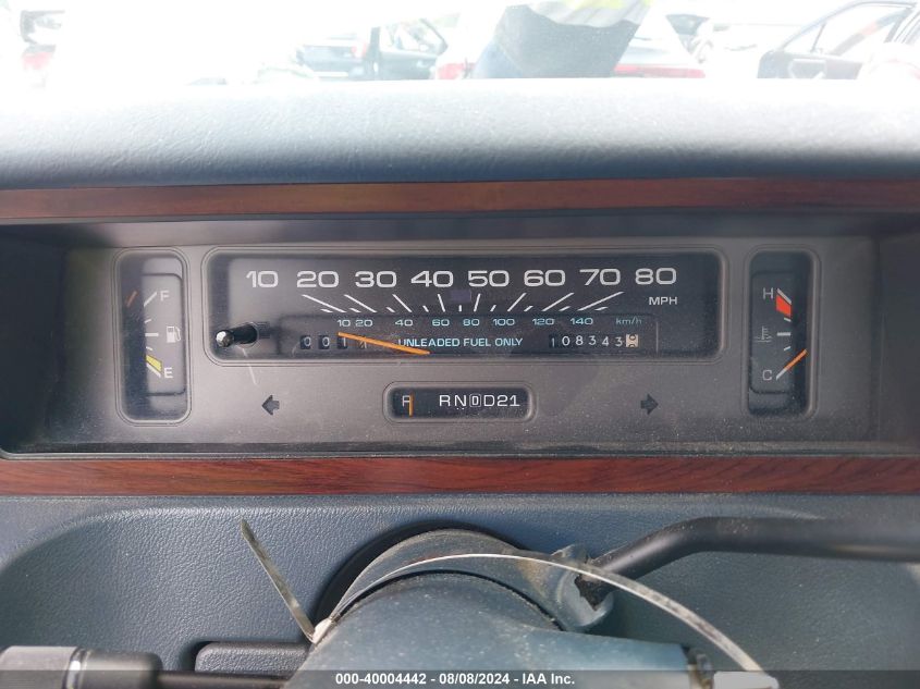 1991 Chevrolet Caprice Classic Ltz VIN: 1G1BN53E6MW245802 Lot: 40004442