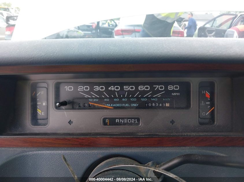 1991 Chevrolet Caprice Classic Ltz VIN: 1G1BN53E6MW245802 Lot: 40004442