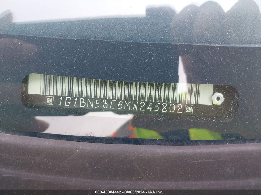 1991 Chevrolet Caprice Classic Ltz VIN: 1G1BN53E6MW245802 Lot: 40004442